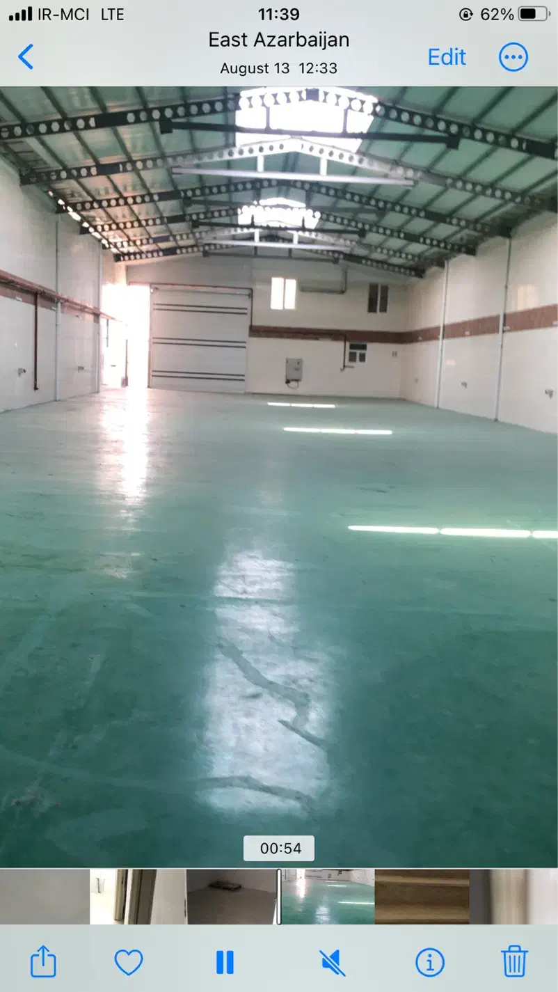 اجاره سالن بهداشتی ۱۲۰۰ متر جاده تهران