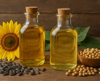 فروش روغن آفتابگردان و پالم و سویا هیدروژنه به صورت مستقیم