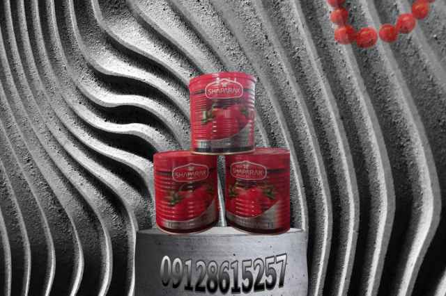 تولید و فروش رب گوجه در انواع بسته بندی ها