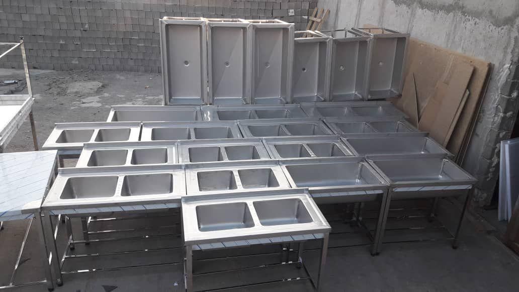 فروش عمده سینک و وان و آبچکان استیل زیر قیمت بازار