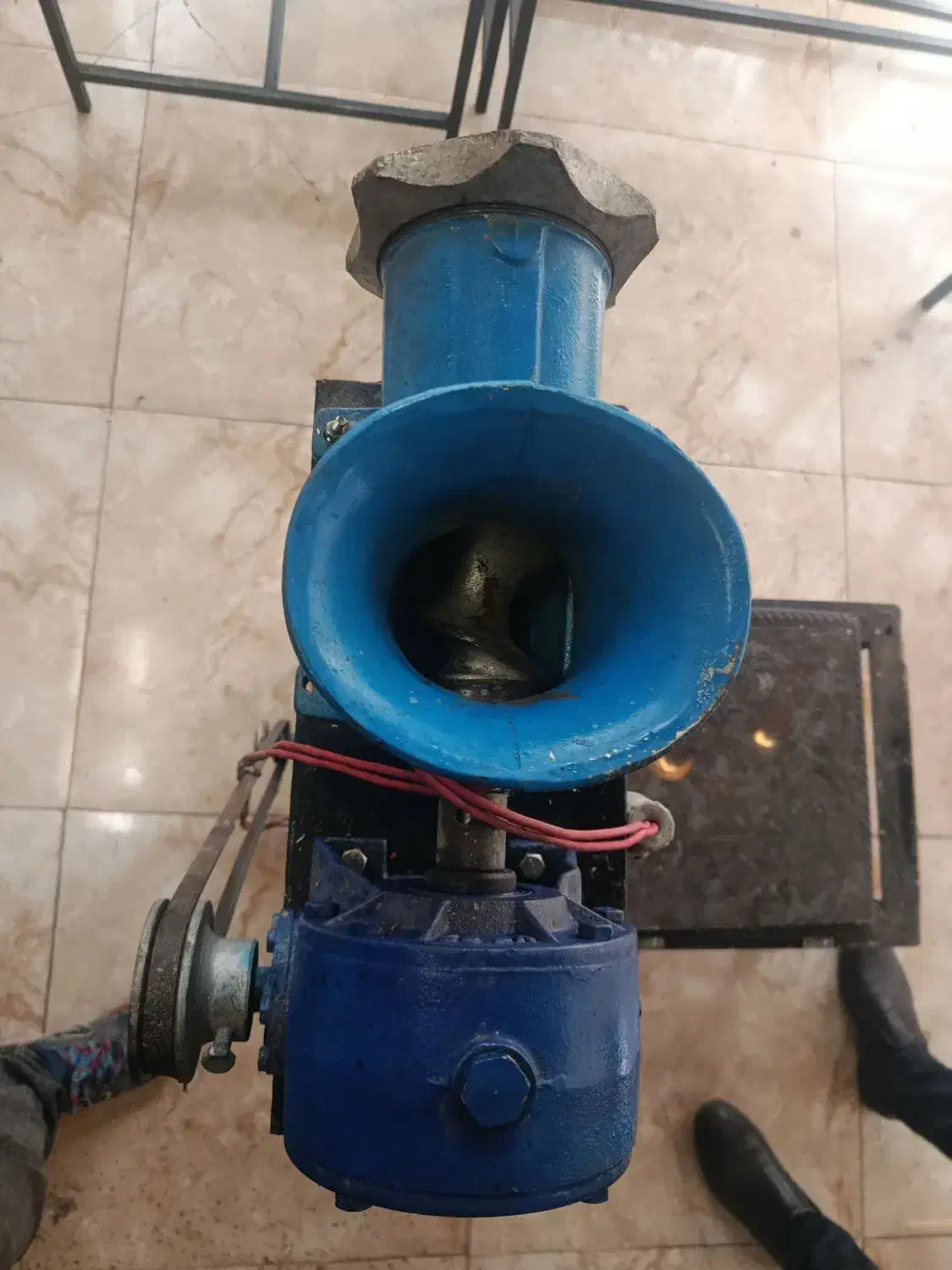 چرخ گوشت صنعتی تسمه ای گیربکس اصفهان