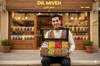 پک‌های هدیه لاکچری دکترمیوه (میوه خشک و آجیل)