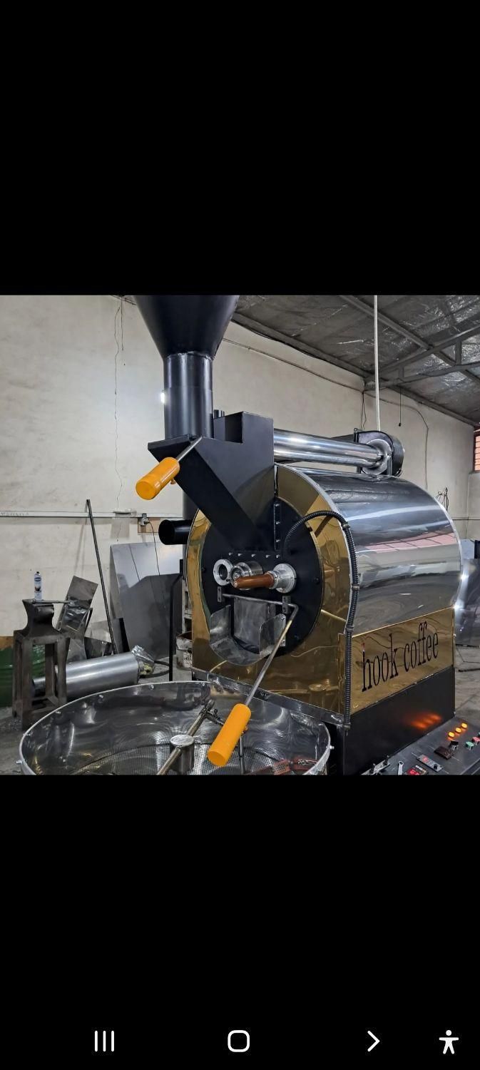 بالابر دانه های دستگاه روستر.. قهوه ۳۰ کیلویی