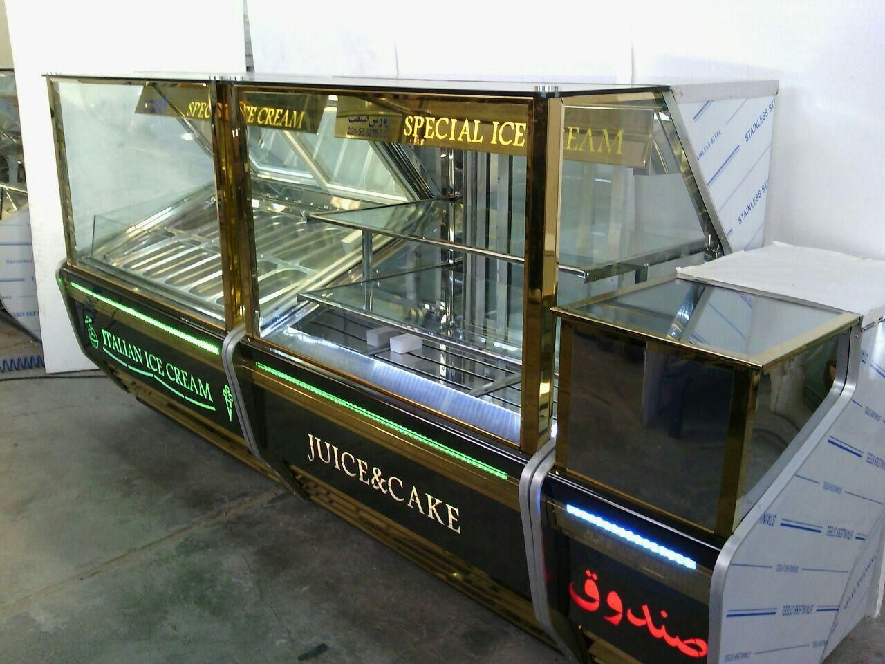 تاپینگ بستنی و فالوده