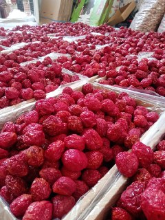 فروش عمده آلو شابلون خشکبار عطرینه