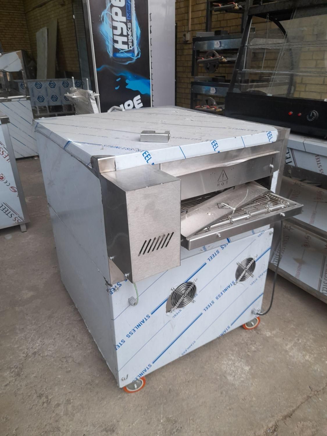 تولید و فروش فر ریلی موتور پایین و موتور بغل