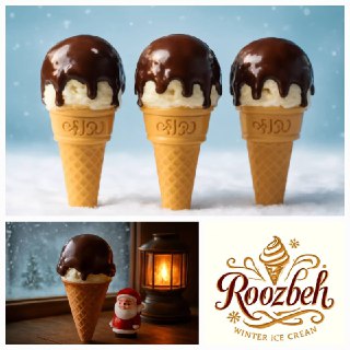 بستنی زمستانی روزبه با ۵۰ سال سابقه