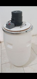 همزن برقی صنعتی (مشکه) برای رب‌گیری و لبنیاتی