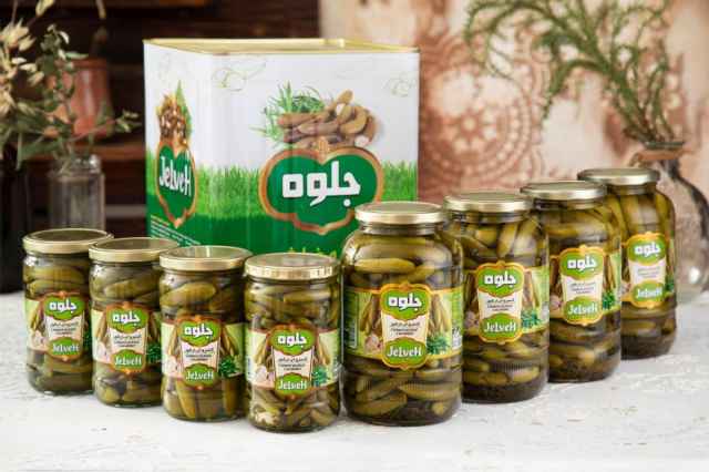 تولید ، فروش ، صادرات و خرید خیارشور ، و ترشیجات جلوه